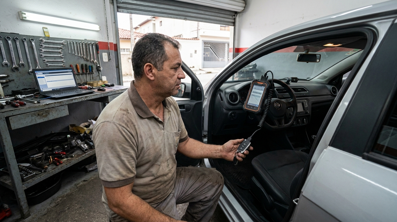 Conserto de Chave Controle 24 horas em Maringá‑PR